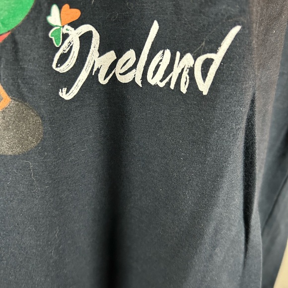 Irish memories, black short sleeve with leprechaun on the front - Picture 7 of 7